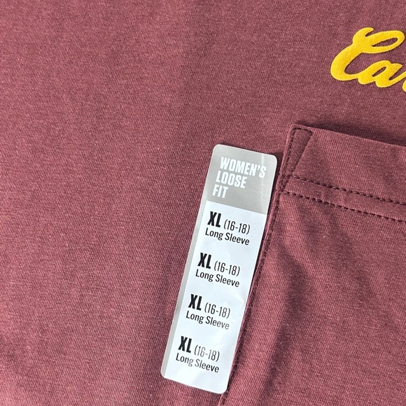 Carhartt Womens XL Loose Fit Lightweight Long Sleeve T-Shirt TK6308-W NEW - Picture 7 of 11